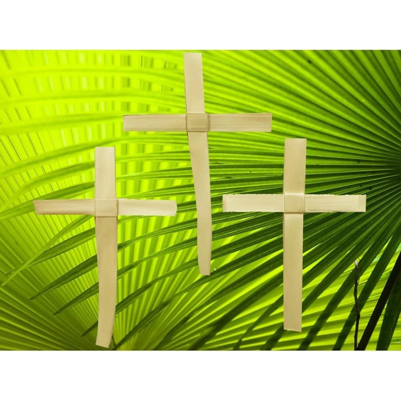 F.A. Dumont Hand Made Palm Sunday Palm Crosses - Pack