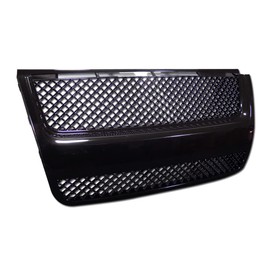 TLAPS 7422442145164 Compatible With 2007-2010 Ford Explorer Sport Trac Glossy Black Mesh Front Bumper Grill Grille