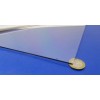 Polycarbonate sheet 1/16" (.062) X 24" X 24" Clear, Film