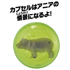 Takara Tomy "Ania AC-09 Hippo (Kids)" Animal Dinosaur Realistic Moving Figure Toy 3 Years and Up, Passed Toy Safety Standards ST Mark Certified