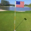 2BUT Standard Golf Flag Double Side American Golf Pin Flag