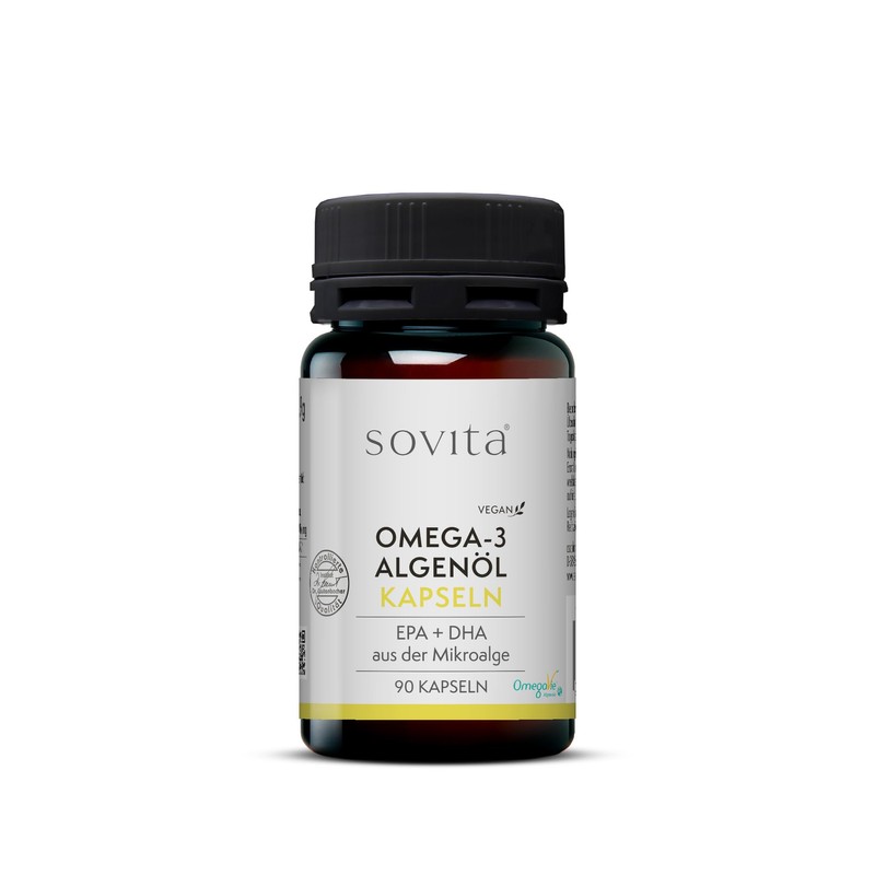 sovita Omega 3 Algae Oil, Vegan Omega 3 Fatty Acids,