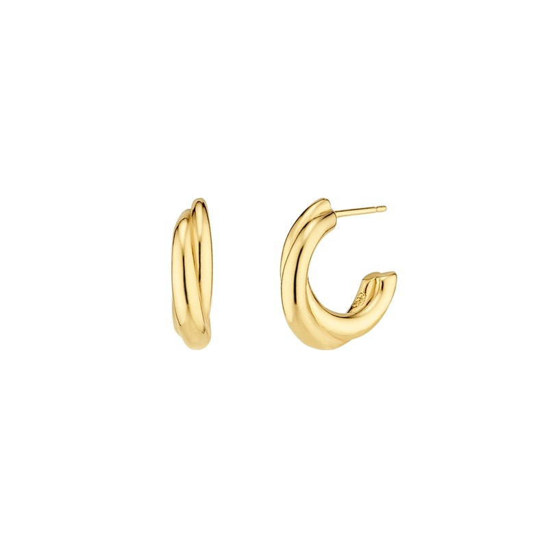 [Exclusive] Gold & Deer 14K Goldfield DeMuir Bold Hoop Ring