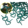 100 or 200 Spring Loaded Clips Tomato Orchid Plant Clips