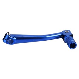 KSTE Motorcycle Gear Shift Lever Universal Motorcycle Modification Accessories CNC Aluminum Alloy Shift Lever (Blue)