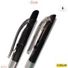 10 x 0.7mm Tip Ball Pen DOLLAR Note BLACK Click