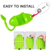 2pcs Plastic Pet Bird Cuttlebone Holder Food Holder, Cuddle Bone