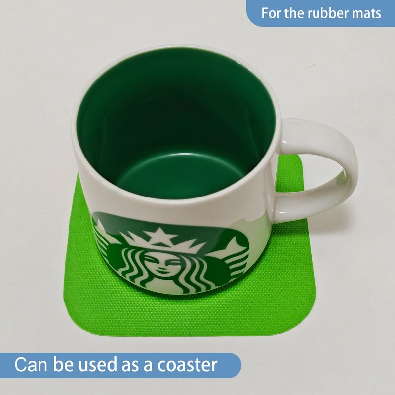 WXS-CHALL One-Handed Jar Opener, Washable Reusable Sticky Mat and Rubber