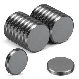 Wukong Strong Magnets, 30 x 5 mm, Pack of 15 Magnets, Strong Hold, Small Magnets, Fridge, Ferrite Magnets Board for Office, Tender and School