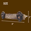 Needzo Bear Paw Drawer Handles, Rustic Home and Kitchen Decorations,
