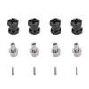 4PCS RC Wheel Hex Spacers 12mm Dia 15mm Length Hex