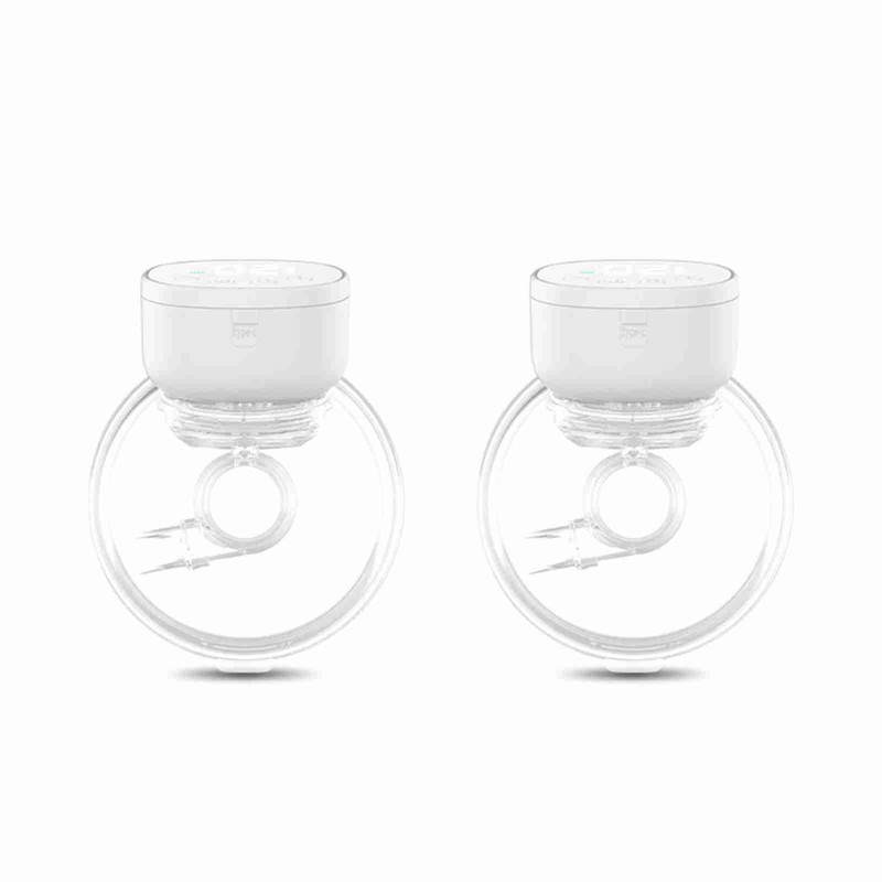 2pcs Wearable Hands Free Electric Breast Pump Silent Invisible Breast