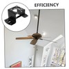 SHINEOFI Ceiling Fan Mounting Kit Sloped Bracket for Cathedral Canopy