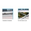 Casement Window Stay, Stainless Steel Security Window Latches Adjustable Telescoping