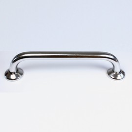 Tropik home 8" Disabled Grab Bar/Rail, Mobility Aid Handle Support with Concealed Fixings 20cm (Chrome)