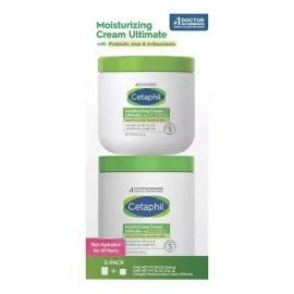 Cetaphil Crema Moisturizing 2 Pack 1 Frasco De 566gr / 453gr