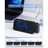 Roxicosly Projection Alarm Clock for Bedroom Ceiling, 118 dB Super