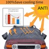 Fgtagtal Windshield Snow Cover Fit for Toyota FJ Cruiser 2007-2021,