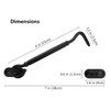 Runningfish 6" Barn Door Lock Sliding Door Lock Barn Gate