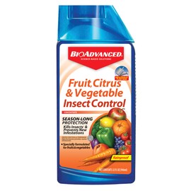 BioAdvanced Fruit, Citrus & Vegetable Insect Control for Edible Gardening, 32 oz