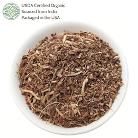 Elanen Naturals Organic Sarsaparilla Root 4 oz. (113g), USDA Certified Organic Indian Sarsaparilla Tea, Hemidesmus Indicus Sasparilla, Sarsparilla, Zarzaparrilla, Cut & Sifted