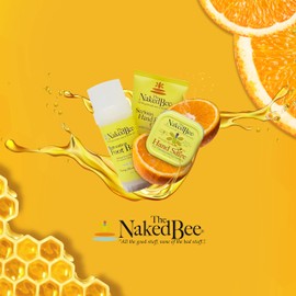 The Naked Bee Body Lotion & Hair Spray Grapefruit Blossom Honey Head To Toe Duo - Moisturizing Body Lotion for Dry Skin & Hair Perfume Spray for Women and Men - Hydrating and Nourishing for All Types