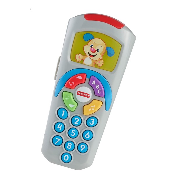 Fisher Price DRD26 Bark Bark Bilingual Remote Control Toy, 6 - 36 Months, Educational, English, Japanese