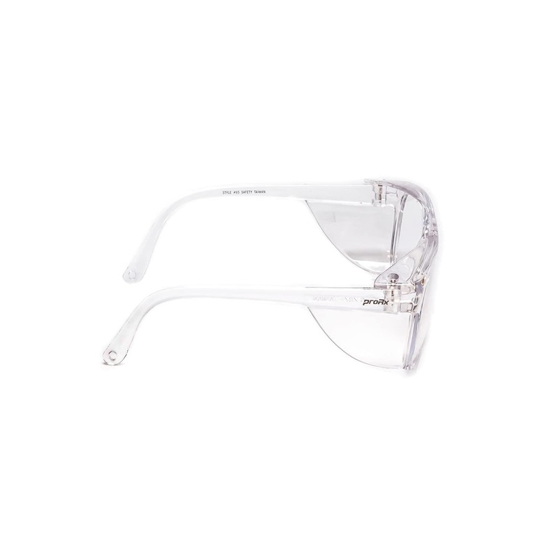 proRX Safety-65 in Clear Shatterproof Polycarbonate Lenses