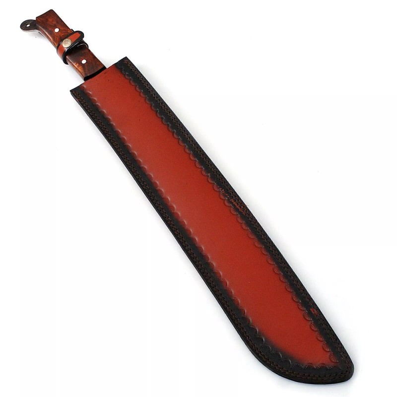 VOORHEES EXTRA LONG CARBON STEEL FULL TANG OUTDOOR BUSH MACHETE