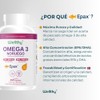 Wellthy Omega 3 Epax® 260 Cápsulas Ácidos Grasos 2000mg. Aceite