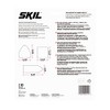 SKIL 30-Piece Mixed 60/80/120/240 Grits Detailed Sand Paper Kit for
