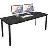 DlandHome 63 inch Computer Desk Home Office Table Writing Desk