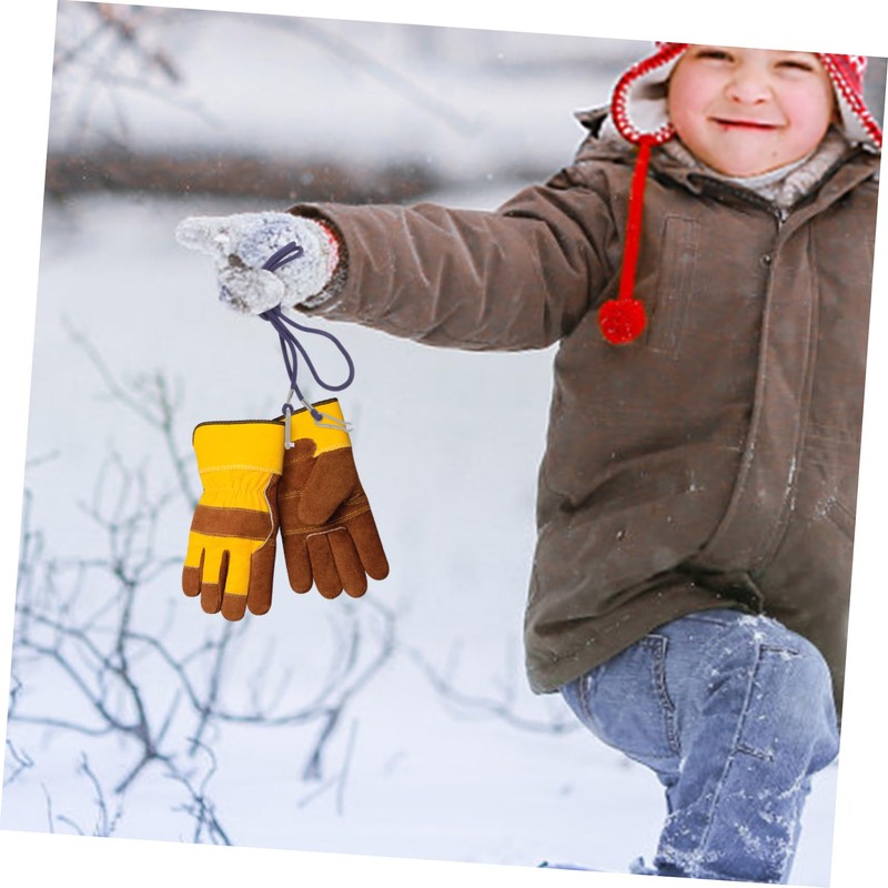 Gatuida Lost Gloves Holder for Reusable Mitten Clips with Rope
