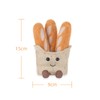 Apricot Lamb Delicious Baguette Food Plush Toys for Children, Soft