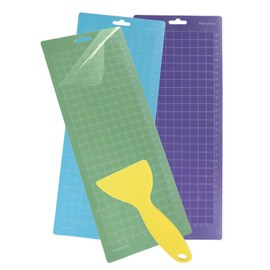 Rierdge Cutting Mat, 3 Pack (4.5x12 Inch) Strong & Standard & Light Replacement Adhesive Cut Mats