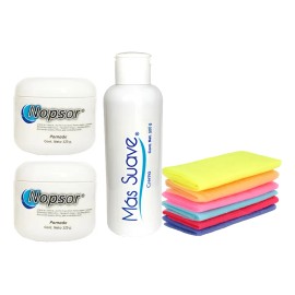 500gr Crema Mas Suave,2 Pomada Nopsor 125gr Aux Tx Psoriasis Almendras
