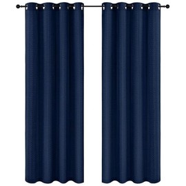 Safdie & Co. Curtain Jacquard Holli 96L Navy