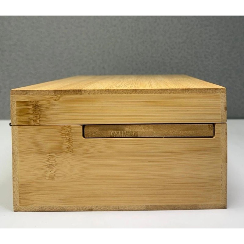 Urban Sombrero Bamboo Stash Box by MustStash, with Combination Lock