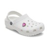 crocs Jibbitz Charm Gorgeous Heart Gem 10012444 (FF/Men's, Lady's, Jr)