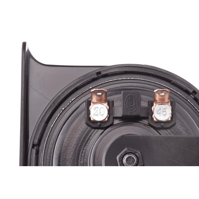 HELLA 940800821 Black 24V BX Trumpet Horn Kit (Universal Fit)