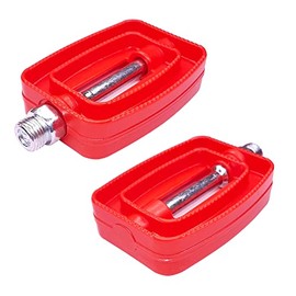cyclingcolors Children's Bicycle Pedals 60 x 80 mm Axle 9/16 Inch Plastic Girls Boy Junior Universal Bicycle