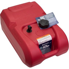 Attwood EPA and CARB Certified 6-Gallon Portable Marine Boat Fuel Tank