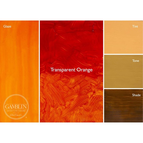 Gamblin Artist Oil 37Ml Trans Orange