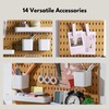 Keepo Pegboard Combination Kit, Pegboards and Accessories Modular Hanging for