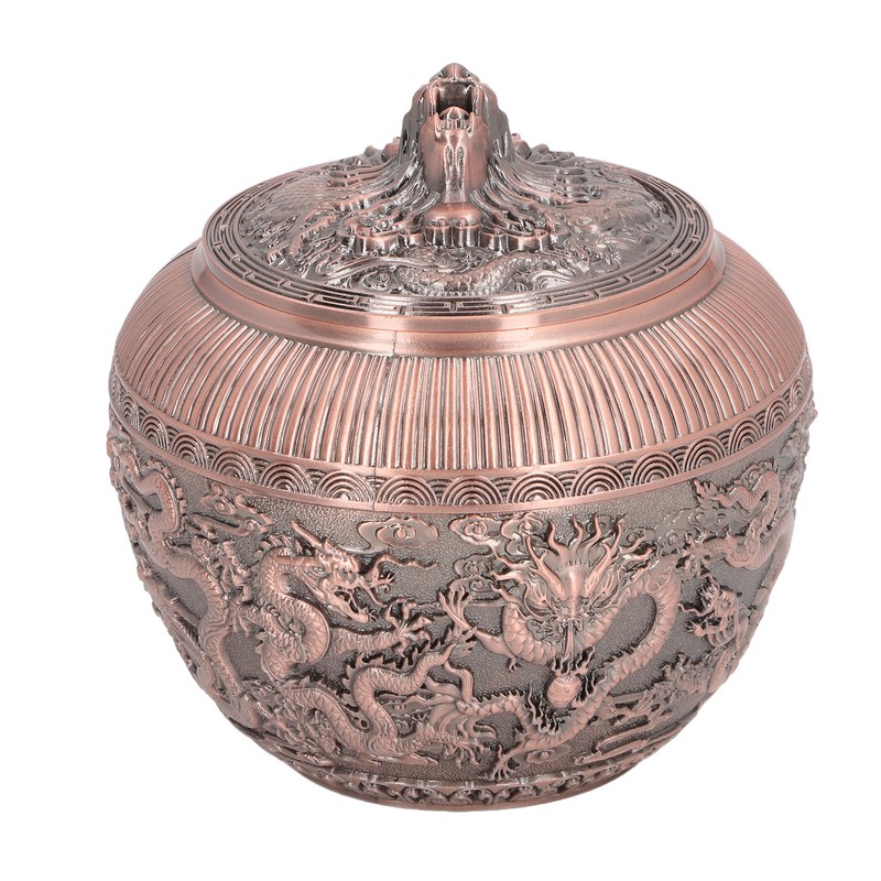 Tea Canister Metal Loose Tea Storage Container Airtight Tea Bag