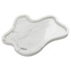 Carrara White Marble Tray, 11"X8" Vanity Decorative Marble Tray