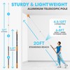 Simpli-Magic 20 Foot High Ceiling Duster Kits with 5-12ft Heavy
