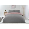 Emma Barclay Lyla Reversible Duvet Set in Cream/Blush Pink -