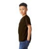Gildan 5000B Youth Heavy Cotton T-Shirt Dark Chocolate