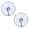 Rocky Mountain Goods Large Suction Cup Hooks for Wreaths, Christmas